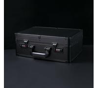Coiffeur portable Boîte de rangement Stylist Salon Valise Tool Organizer 40*28*16cm noir