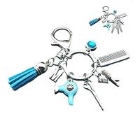 Coiffeur Porte-clés Clés Clés Pendant Sèche- Coiffure Casse-cêne Casse-clés Pendentif De Porte-clés Suspendu Charme pour Coiffeur Coiffeur