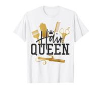 Coiffeur Thank You Cosmétologue Salon Owner Tools Queen T-Shirt