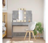 Coiffeuse avec Lumières LED Table de Maquillage Cosmétique Chambre vidaXL