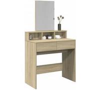 Coiffeuse avec miroir chêne sonoma 80x41x144,5 cm Sonoma G