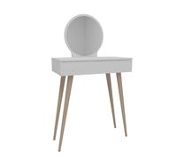 Coiffeuse blanche 129,2x72x35