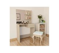 Coiffeuse Aggloméré 75 X 40 X 141 Cm Chêne Brun