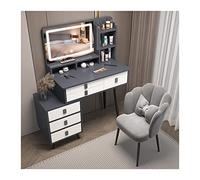Coiffeuse Commode Chambre Moderne Minimaliste Petite Armoire Table De Maquillage Casier Miroir Combinaison Ensemble Télescopique Tiroir Durable Chevet Table de Maquillage