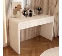 Coiffeuse de maquillage avec tiroirs - Coiffeuse élégante en bois pour chambre à coucher - Taille compacte (1200 x 500 x 750 mm) - Parfaite pour la beauté et l'organisation