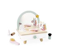 Coiffeuse de table - Janod - Licorne - Rose - Violet - Pour enfants à partir de 3 ans