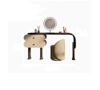 Coiffeuse Dressing Table Bedroom Bed End, Modern Bedside Storage Table de Maquillage