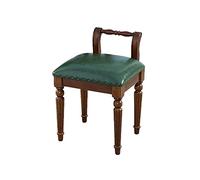 Coiffeuse en cuir, repose-pieds, tabouret de piano avec dossier, siège de maquillage, tabouret de jardin, tabouret de dressing, tabouret de bureau pour salon et chambre à coucher