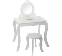 Coiffeuse Enfant avec Tabouret Demo lle - Blanc - Atmosphera Kids