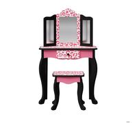 Fantasy Fields Coiffeuse Enfant en Bois Table Maquillage Miroir Tabouret Teamson TD-11670A