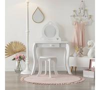 Coiffeuse Et Tabouret Enfant - Demoiselle Multicolore TU