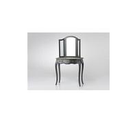 Coiffeuse gris anthracite 1 tiroir Murano - Amadeus - Gris - Bois