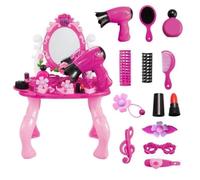 Coiffeuse - HAOPYOU - HK86985 - Petite fille - Jouets inclus - Rose clair