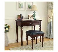 Coiffeuse haut de gamme Coiffeuse de maquillage avec tabouret rembourré Coiffeuse de chambre à coucher Bureau d'écriture pour filles femmes Ensemble de coiffeuse (couleur : B Taille : 80 x 45 x 136 cm