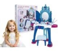 coiffeuse interactive avec miroir pour une petite fashionista + tabouret pour enfants