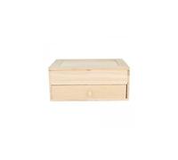 Coiffeuse Miroir 26x17,5x11,5 Cm Bois