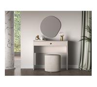 Coiffeuse - SELGIN- avec tiroir - 100 cm - grège