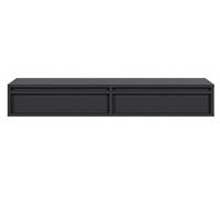 Coiffeuse - SELSEY - EVO - 110 cm - Suspendue - 2 tiroirs