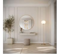 Coiffeuse - SELSEY - OVARLO - suspendue - 2 tiroirs - 113 cm