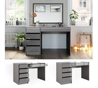Coiffeuse Sherry, 120cm sans miroir, Gris, Vicco 38761