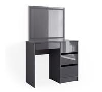 Vicco Coiffeuse Sherry, Anthracite, 90cm