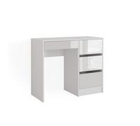 Coiffeuse Sherry, 90cm sans miroir, Blanc, Vicco 38798