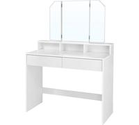 Coiffeuse Triple Blanc