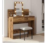 Coiffeuse - Usage Intérieur/jardin - VIDAXL - design-classique,Bois Ancien 100x40x130cm - Usage Intérieur/jardin - VIDAXL -