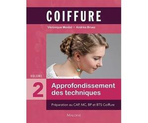 Coiffure Approfondissement des techniques - Véronique Bruez - Maloine - broché - Scolaire / Universitaire