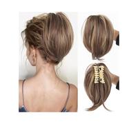 Coiffure Chouchous synthétiques en chignon décoiffé, postiche queue de cheval à pince Utilisation quotidienne(86H10)
