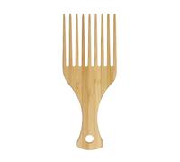 Coiffure De Cheveux, Peigne À Dents Larges En Bois Pour Cheveux Bouclés, Peigne À Cheveux Huileux Rétro Grosse Tête De Dos De Dents Larges, Outil De Coiffure Coiffante Pour Barbe, Moustache