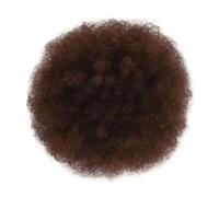 Coiffure Extension capillaire synthétique à clip, chignon afro bouffant, crépus et bouclés, queue de cheval avec cordon de serrage Utilisation quotidienne(1BT33)