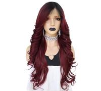 Coiffure Perruque de cheveux longs bouclés for femmes avec grosses vagues