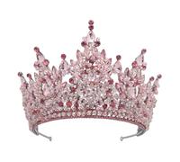 Coiffures for femmes, bijoux de cheveux diadèmes de couronne for femmes diadèmes de mariée en cristal rouge vintage couronnes de reine femmes strass diadème de concours de beauté accessoires de cheveu