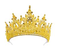 Coiffures for femmes, bijoux de cheveux diadèmes de couronne for femmes diadèmes de mariée en cristal rouge vintage couronnes de reine femmes strass diadème de concours de beauté accessoires de cheveu