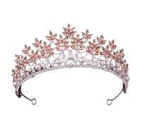 Coiffures for femmes, bijoux de cheveux diadèmes de couronne for femmes Mode vert rouge bleu rose blanc diadèmes et couronnes en cristal bandeau diadème for femmes mariée mariée bijoux de cheveux de m