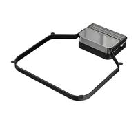 CoIIapsibIe Panier Filtrant pour Évier De Cuisine, Conception Peu Encombrante, 1 Ensemble, Crépine D'évier d'angle, Récupérateur De Nourriture De Cuisine, avec Sacs Filtrants en, pour L'élimina