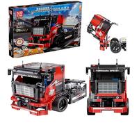 COIL 15002 570 pièces Blocs de Construction Briques de Construction Camion RC Camion Télécommandé Fréquence 2,4 GHz pour Enfants à partir de 8 ans Modèle: 15002
