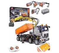 COIL Blocs de Construction de Jeu, Camion RC à partir de Blocs, Camion Pneumatique, Modèle 19007S, Camion Pneumatique, Voiture Télécommandée MOC, Pièces Mobles, 2819 Pièces