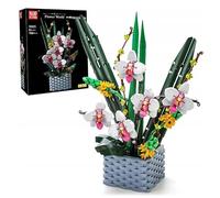 COIL Blocs de Construction de Jeu Fleurs en Blocs Orchidée Kit de Construction Blocs de Construction Modèle 10025 Botanique Décoration de Maison 1158 Pièces