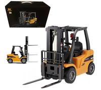 COIL Chariot élévateur radiocommandé 1577H - 1:10 - Charge maximale : 2,5 kg - Fréquence : 2,4 GHz - Jaune