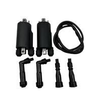 Coil d'allumage de Moto EFI Compatible avec CB650 GL1100 GL1200 KZ1000 ZX550 Les modèles s'adaptent au système d'allumage 30500-422-003(Kit (Type1and2))