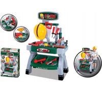 COIL Ensemble d'outils pour enfants Ensemble de bancs d'outils pour jeunes enfants, ensemble d'outils pour enfants, pour garçons et filles de 3 à 5 ans, 48 pièces