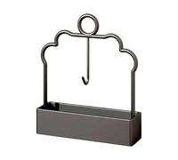 Coil Incense Holder with Ash Catcher Heat-Resistant Metal Handle