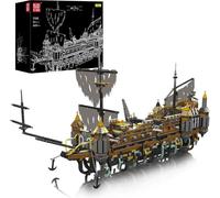 COIL jeu de cubes en bois, jeu de construction, cubes en bois, jeu de construction, Mould King 13188, bateau pirate, MOC Silent Mary kit de construction de voilier, , 4147 pcs.