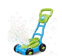 COIL Jouet à bulles, tondeuse à bulles pour enfants, machine à bulles, 13 trous, 35 000 bulles par minute, liquide à ventouse 80 ml, vert