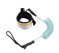 Coil Leash Strap Coil Laisse pour paddle Corde de jambe pour planche de surf Coil Paddle Laisse Stand Up Paddle Laisse épaisse Sangle de jambe pour longboard Board Corde Coil Surf Leash Sangle de