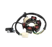 Coil Magneto Stator Stator Magnétique De Moto, Bobine De Stator DC Supérieure Ou Inférieure, Générateur D'interpolation De Groupe À 6 Étages Pour Moteurs 50cc-125cc
