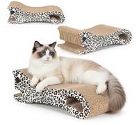 COIL Panier à griffer, en carton pour chat, lit pour chat, respectueux de l'environnement, MDF, moderne, confortable (hauteur : 13 cm)