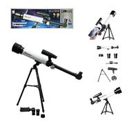 COIL Télescope d'astronomie pour enfants avec support pour smartphone, double grossissement 30 x 60 x, trépied léger - Télescope d'explorateur pour observation des étoiles et la nature, jouet éducatif